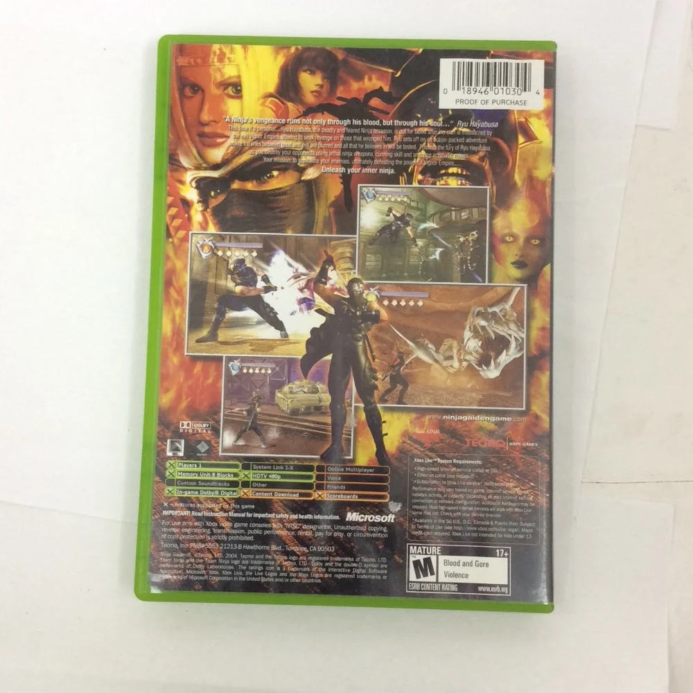 .28 SHOW XBOX Ninja Gaiden